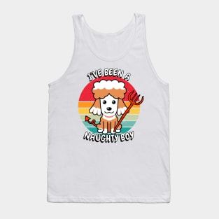 ive been a naughty boy - brown dog Tank Top